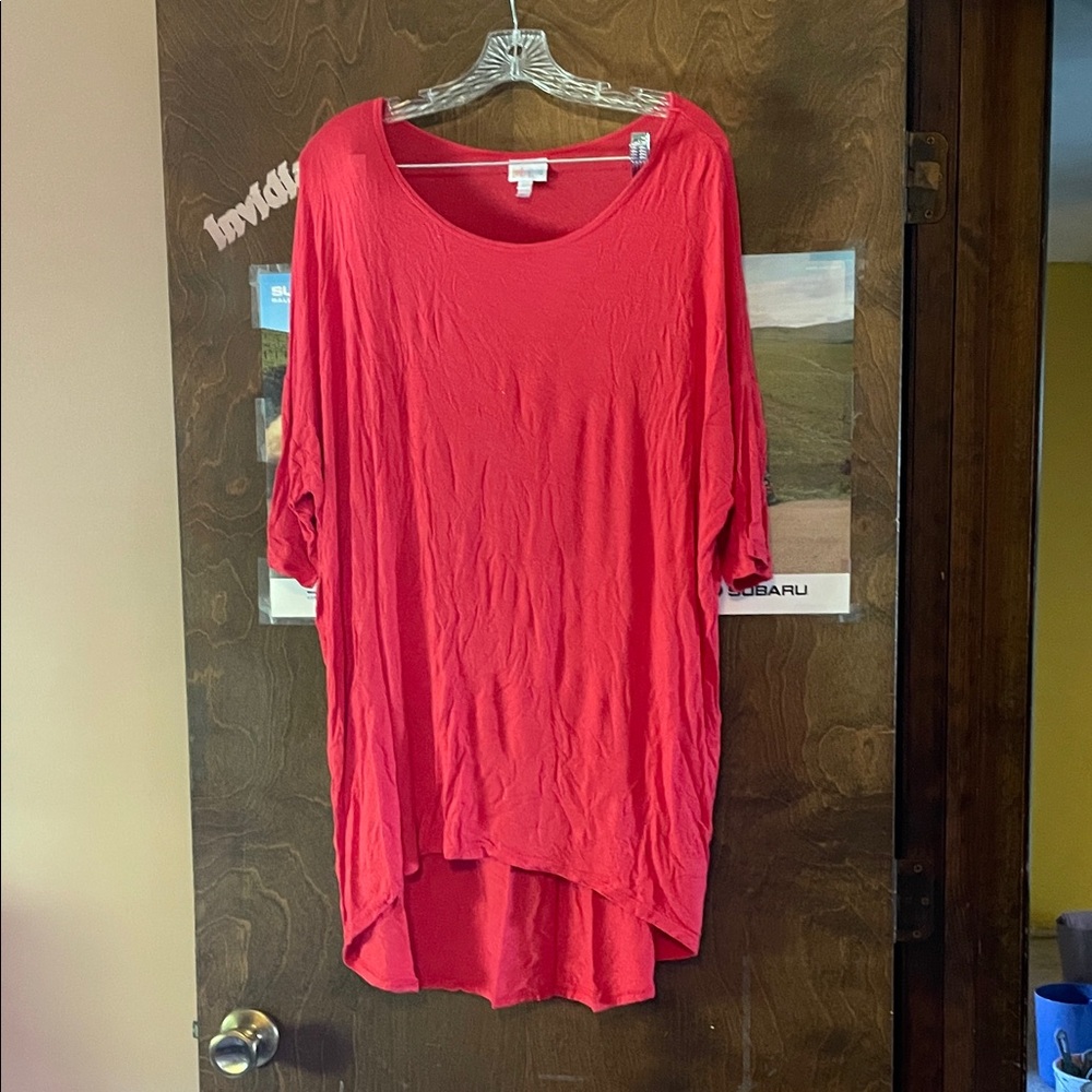 Women's LuLaRoe Red Top